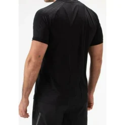  Uberto tennisshirt heren black*Sjeng Sports Clearance