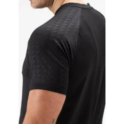  Uberto tennisshirt heren black*Sjeng Sports Clearance