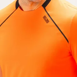  Udolf shirt heren shocking orange*Sjeng Sports Outlet
