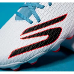 SKX_2 High MG voetbalschoenen junior white turquoise pink*Skechers Outlet