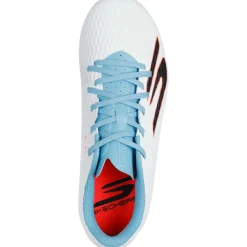 SKX_2 TD MG voetbalschoenen junior white turquoise pink*Skechers Discount