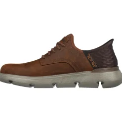 Slip-ins: Garza - Gervin schoenen heren chocolate dark brown*Skechers Online
