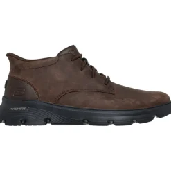 Slip-ins Relaxed Fit: Arch Fit Garza - Riley schoenen heren cacao*Skechers Clearance