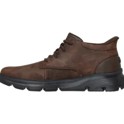 Slip-ins Relaxed Fit: Arch Fit Garza - Riley schoenen heren cacao*Skechers Clearance