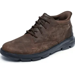 Slip-ins Relaxed Fit: Arch Fit Garza - Riley schoenen heren cacao*Skechers Clearance