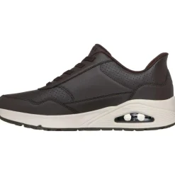 Slip-ins: UNO - Banksia Luxe schoenen heren chocolate*Skechers Hot