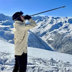 Skistokken zwart - 115 cm*Slokki Best