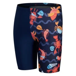 Digital Allover zwemboxer junior blue white*Speedo