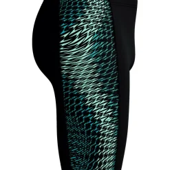 Endurance+ MAX Tech Panel Jammer zwemboxer heren black turquoise*Speedo Best