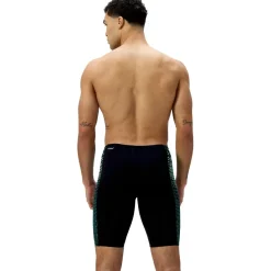 Endurance+ MAX Tech Panel Jammer zwemboxer heren black turquoise*Speedo Best