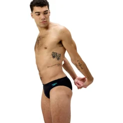 Endurance+ MAX Tech Panel zwemboxer heren black green*Speedo