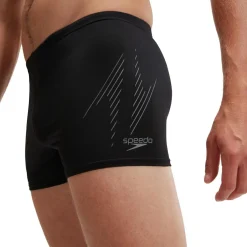 Hyper Boom Placement zwemboxer heren black grey*Speedo
