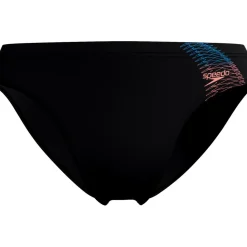 Medley Logo zwemboxer heren black orange*Speedo New