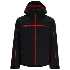 Titan winterjas heren black volcano*Spyder Best