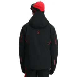 Titan winterjas heren black volcano*Spyder Best