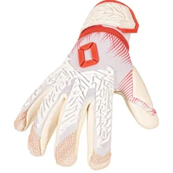 Ultimate Grip IV Goalkeeper keepershandschoenen  white red*Stanno