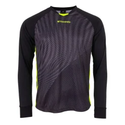 Vortex keepersshirt heren black neon yellow*Stanno Best
