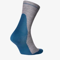 Merino Hiking wandel compressiesokken dames silver grey teal*STOX Energy Socks Hot