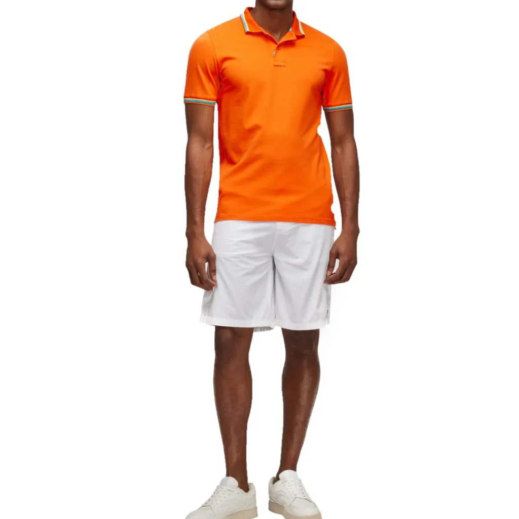 Brice polo heren sun orange*Sundek Sale