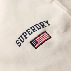 Athletic Essential Boyfriend joggingbroek dames desert bone off white*Superdry Sale