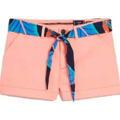 Chino Hot short dames neon red*Superdry Clearance