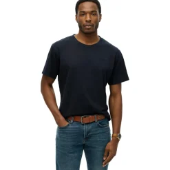 Essentials shirt heren super dark navy*Superdry Outlet