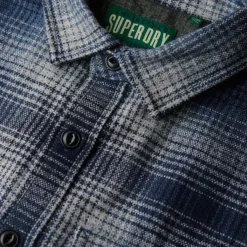 Miller overhemd heren ombre blue*Superdry Outlet