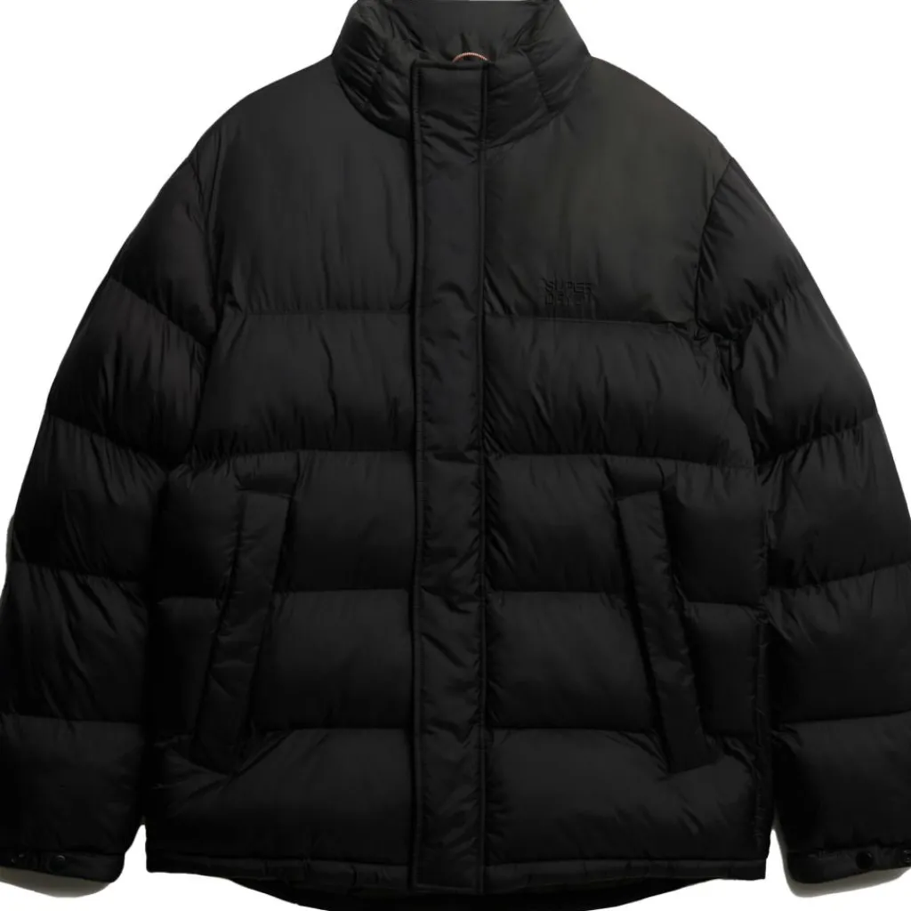 Tech winterjas heren black*Superdry Best