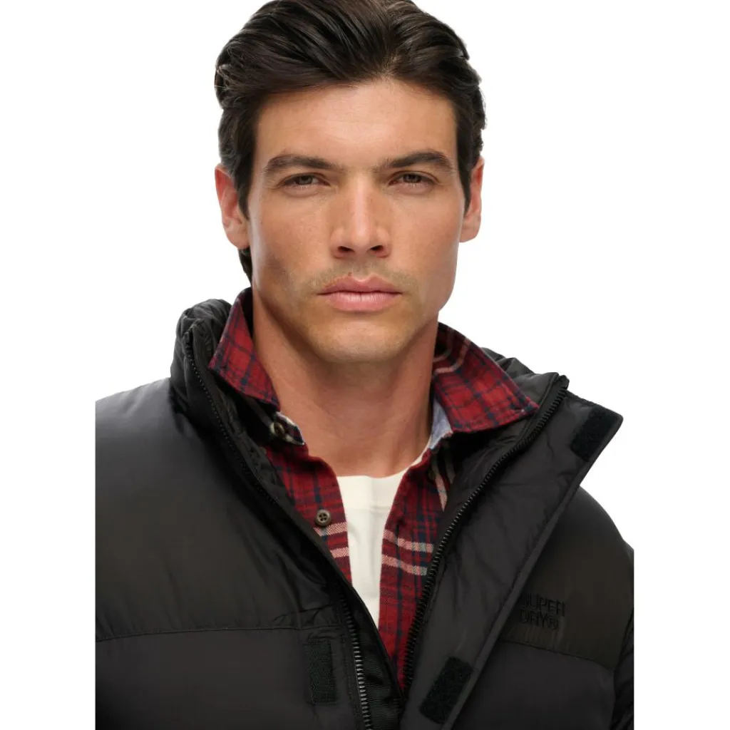 Tech winterjas heren black*Superdry Best