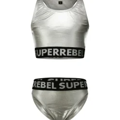 Carmel bikini junior silver foil*SuperRebel