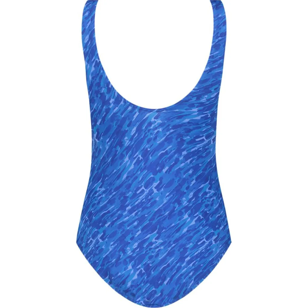 Soft Cup badpak dames paint stripes blue*Ten Cate Swim Clearance