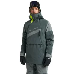 Aerismo JackoRak winterjas heren coal green shell*Tenson Outlet