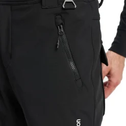 Cygnus softshell skibroek heren black*Tenson