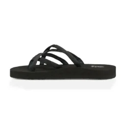 Olowahu slippers dames mix black on black*Teva Discount