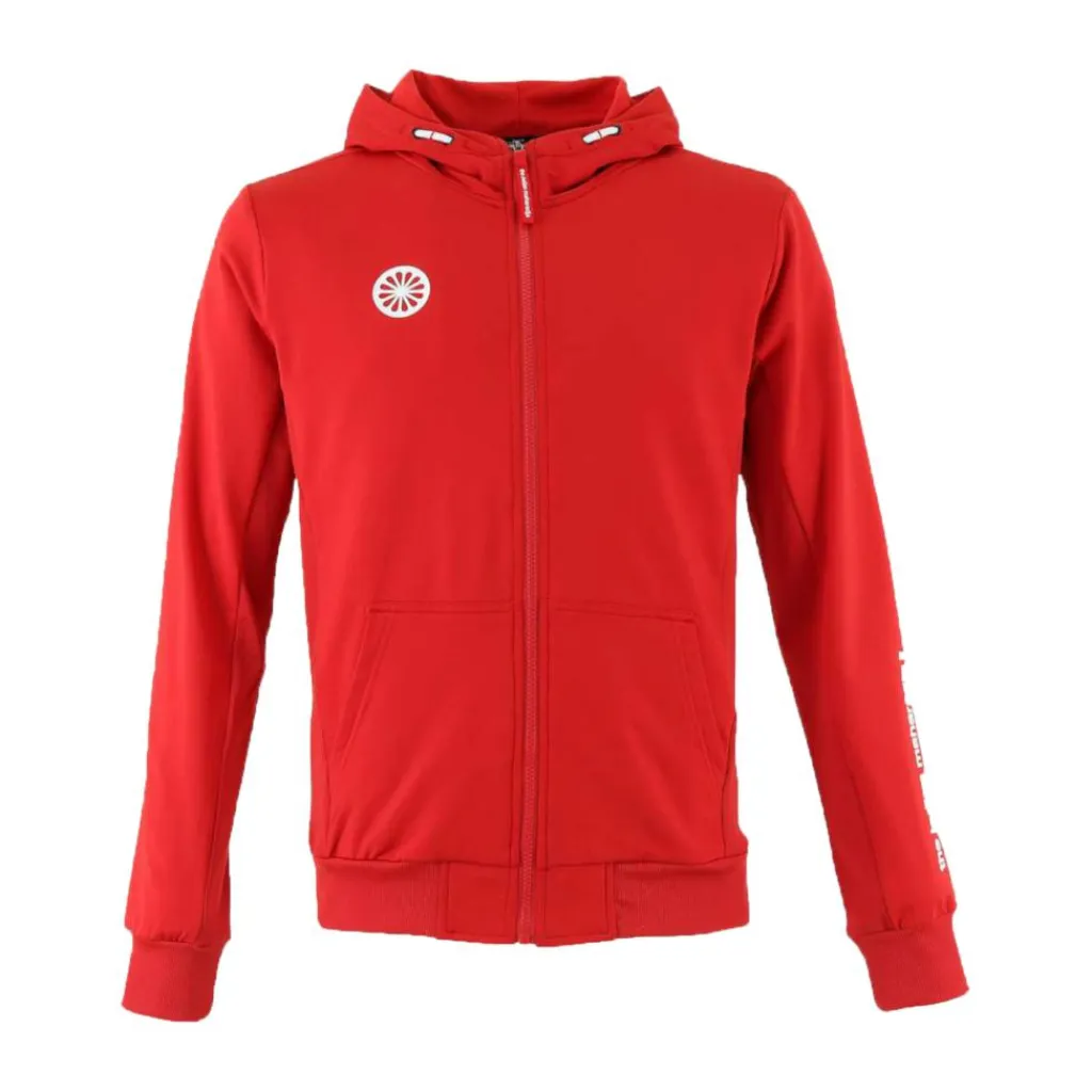 Kadiri Hooded trainingsjack heren red*The Indian Maharadja Outlet