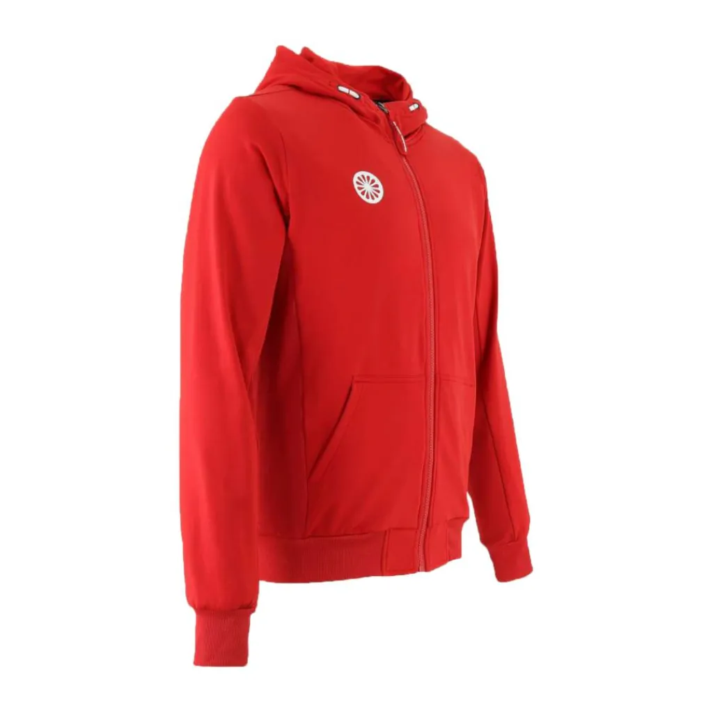 Kadiri Hooded trainingsjack heren red*The Indian Maharadja Outlet