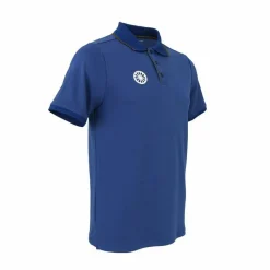  Kadiri Pique tennispolo heren violet blue*The Indian Maharadja Outlet