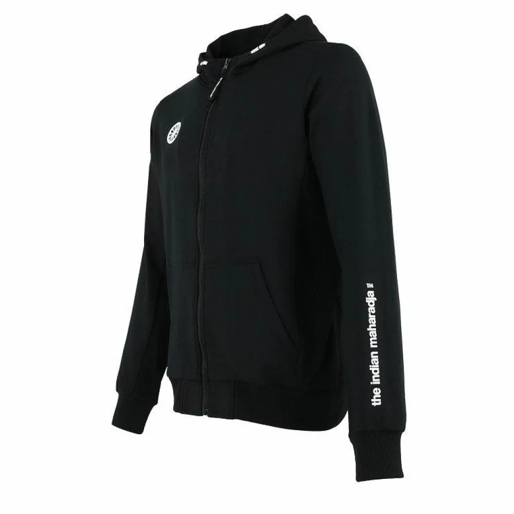 Kadiri Hooded trainingsjack heren black*The Indian Maharadja New