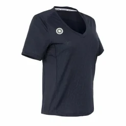  Kadiri Jacquard Mono tennisshirt dames navy*The Indian Maharadja Online