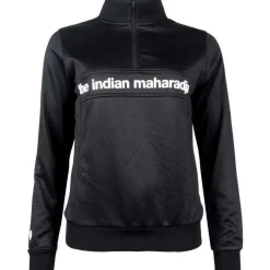 Poly Terry Half Zip hockeytrui dames black*The Indian Maharadja New