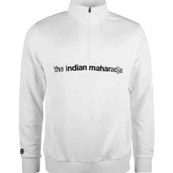  Poly Terry Half Zip hockeytrui heren white*The Indian Maharadja New