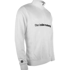  Poly Terry Half Zip hockeytrui heren white*The Indian Maharadja New