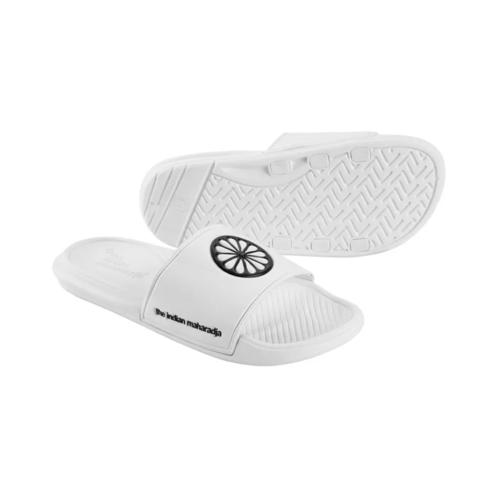 Slides slippers dames white*The Indian Maharadja Best