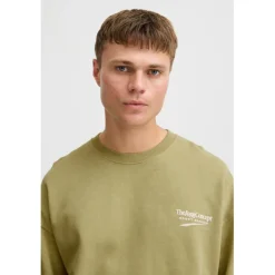 Rubi sweater heren split pea*TheJoggConcept