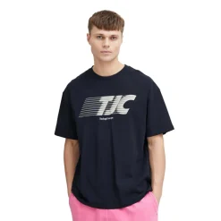 Silas Logo shirt heren navy blazer*TheJoggConcept Outlet