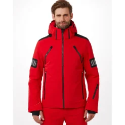  ALLAN winterjas heren signal red*Toni Sailer Discount