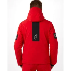  ALLAN winterjas heren signal red*Toni Sailer Discount