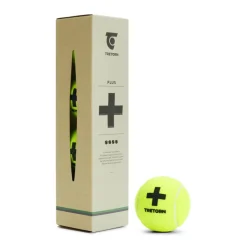Plus LB tennisballen 4-pack geel*Tretorn Clearance