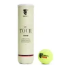 Serie+ Tour tennisballen 4-pack geel*Tretorn Clearance