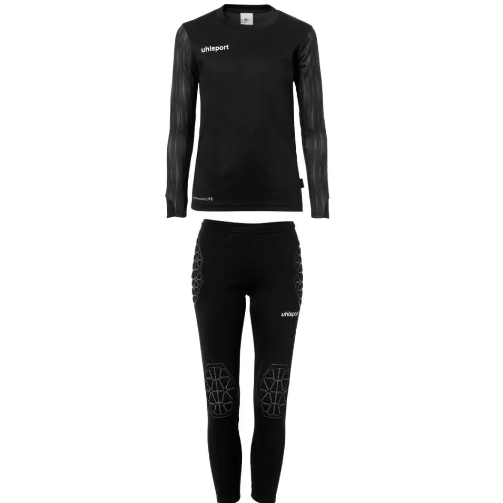 Reaction keeperstenue junior black*Uhlsport New